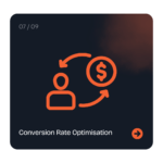 Conversion rate optimization service icon