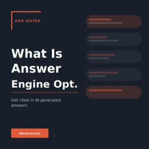 Read more about the article What Is Answer Engine Optimisation (AEO)? A Complete Guide